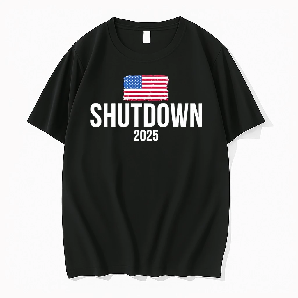 The American Flag 2025 Shutdown Shirts