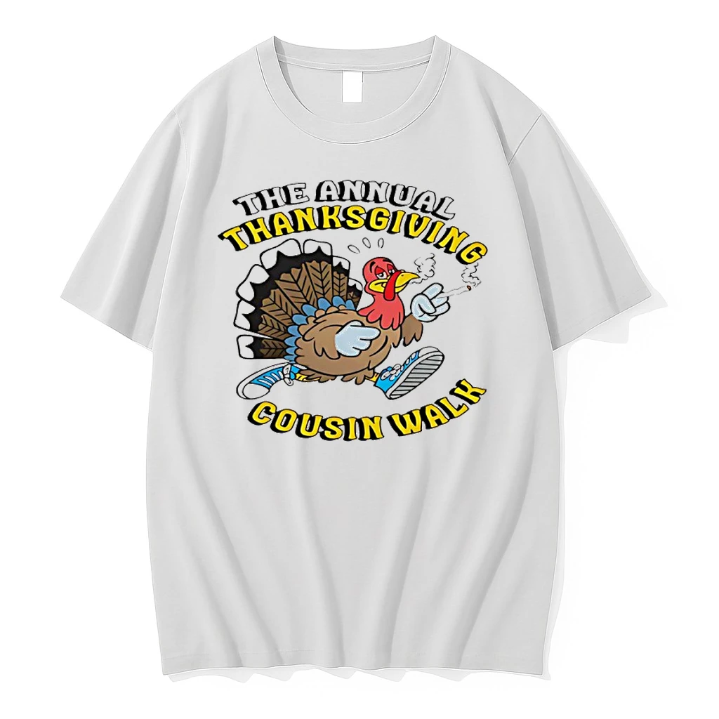 The Annual Thanksgiving Cousin Walk Turkey Smoking Shirts