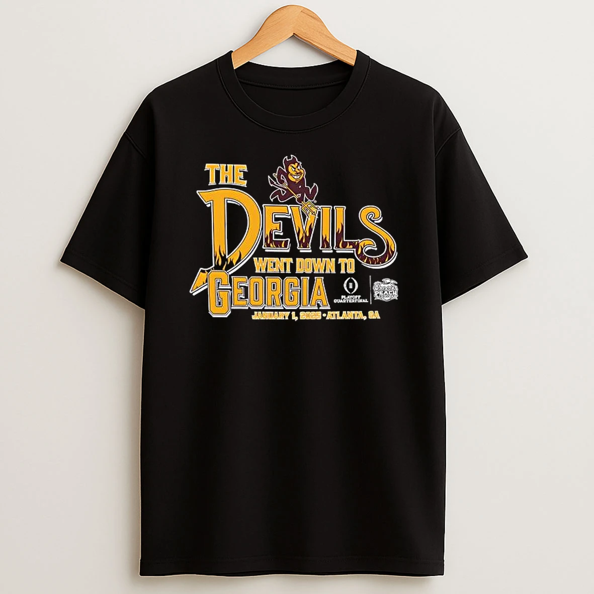 The Arizona State Sun Devils Went Down To Georgia Shirts