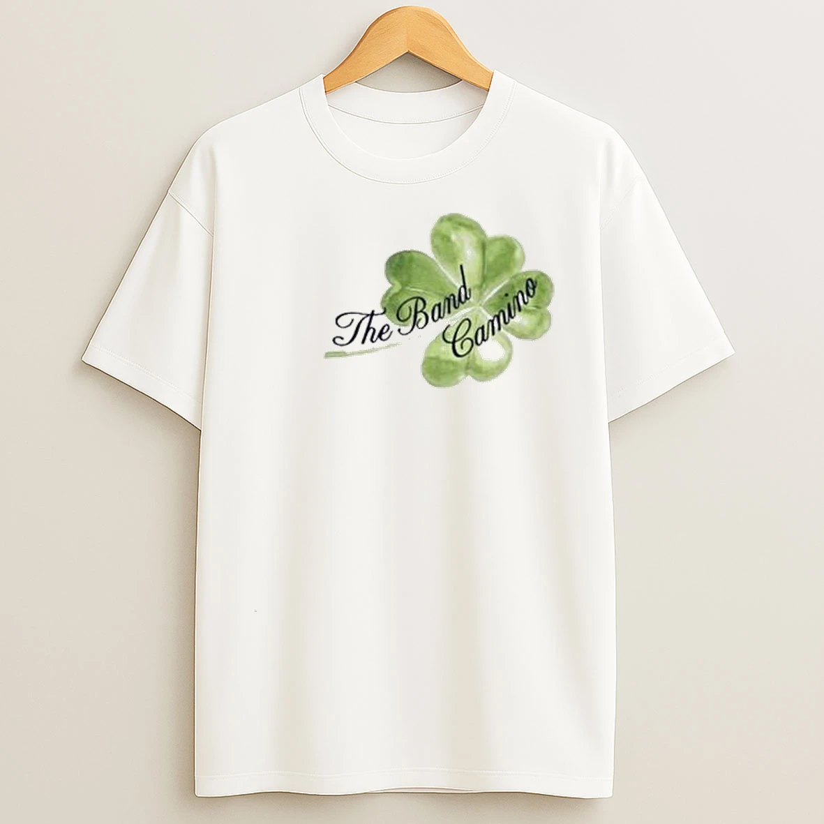 The Band Camino Clover Circle White T Shirts