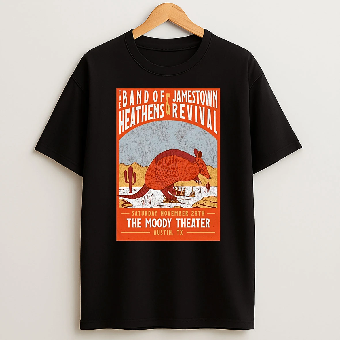 The Band Of Heathens And Jamestown Revival Event Austin On November 29 2025 Shirts