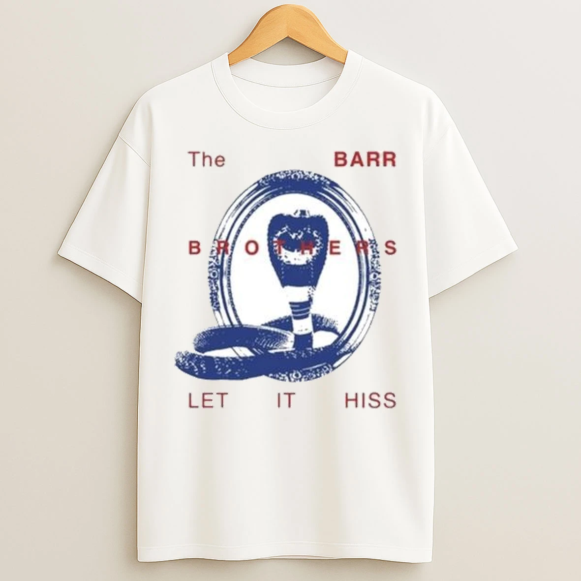The Barr Brothers Tour Let It Hiss 2025 2026 Circle White T Shirts