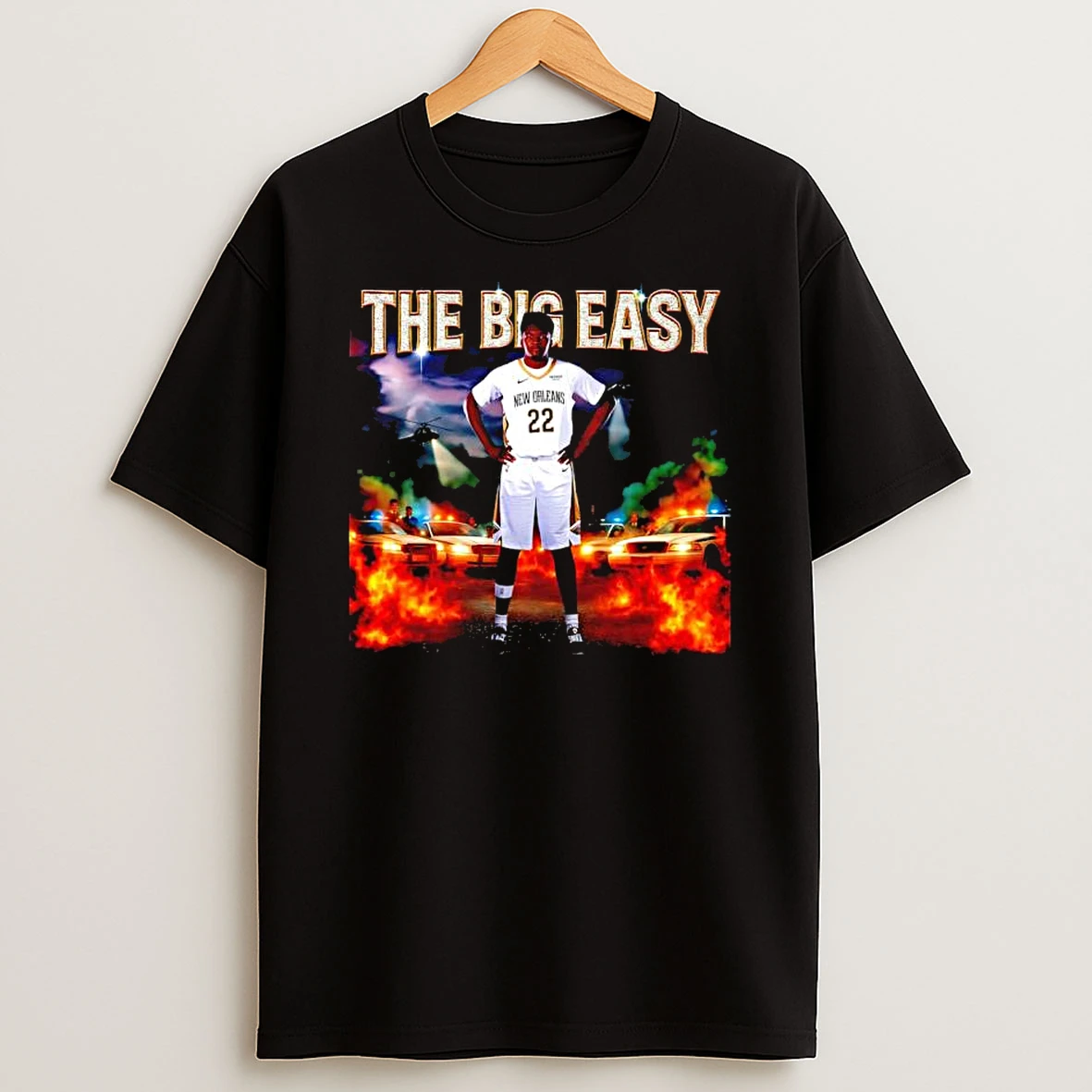 The Big Easy Derik Queen New Orleans Pelicans Features Shirts