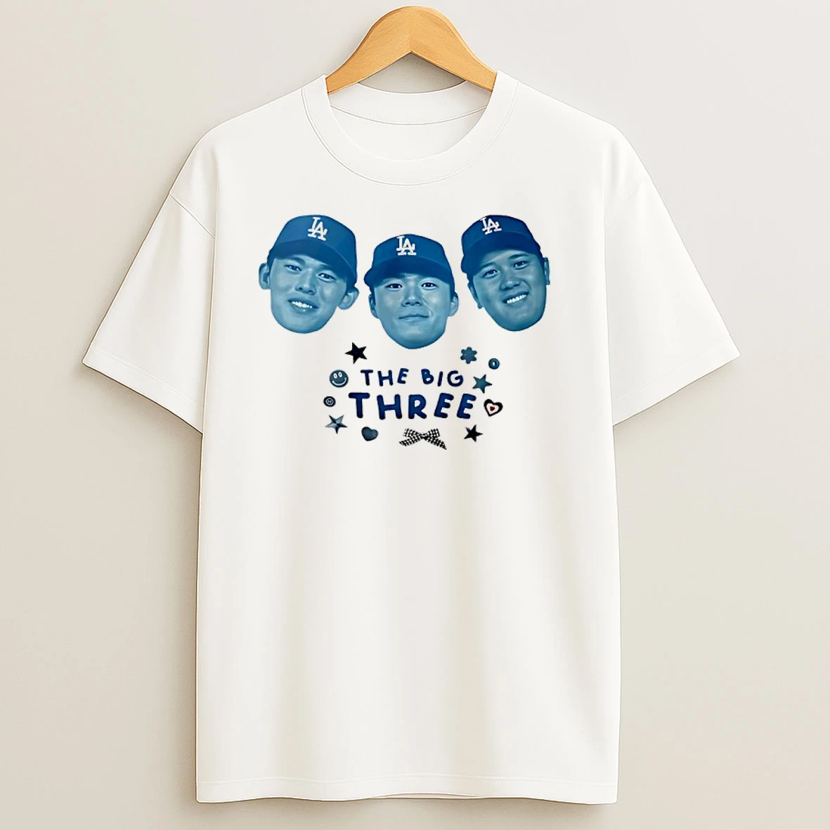 The Big Three Ohtani Yamamoto And Sasaki T Shirts