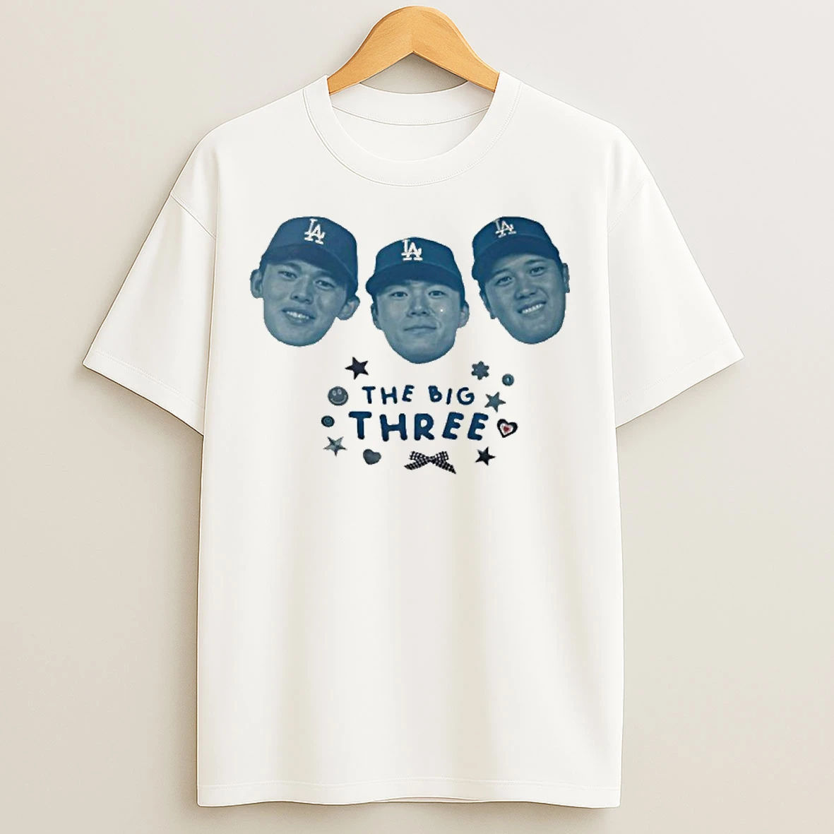 The Big Three Ohtani Yamamoto Sasaki T Shirts