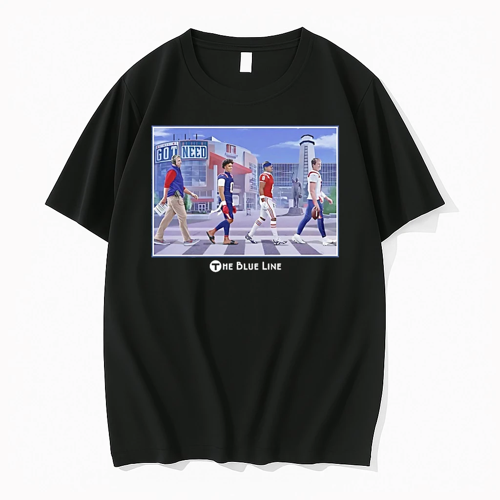 The Blue Line 2026 New England Patriots Abbey Road Shirts