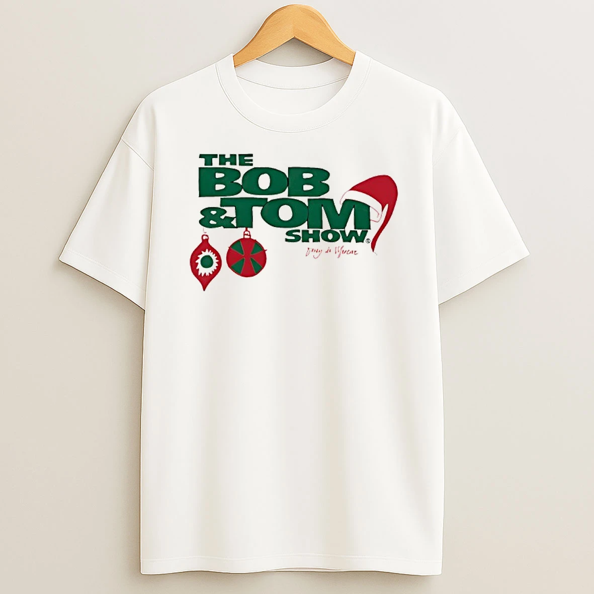 The Bob Tom Show Holiday Shirts