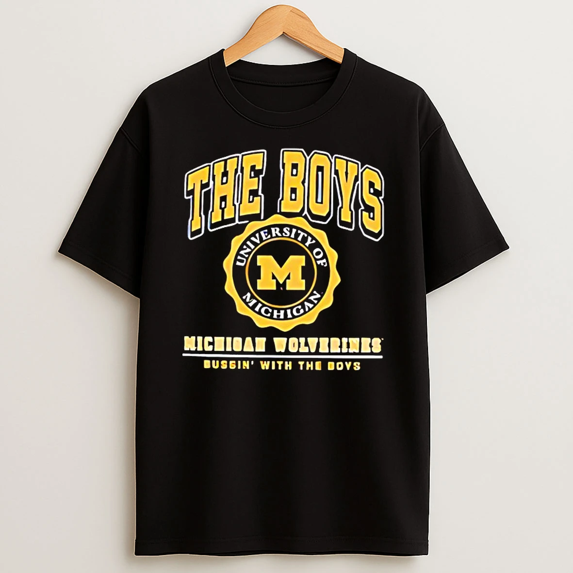 The Boys Michigan Wolverines Bussin With The Boys Shirts