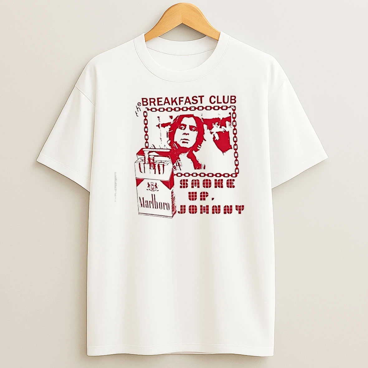 The Breakfast Club Smoke Up Johnny Marlboro Cigarettes T Shirts
