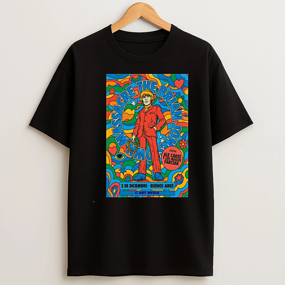 The Brian Jonestown Massacre Dec 2 2025 Argentina Shirts