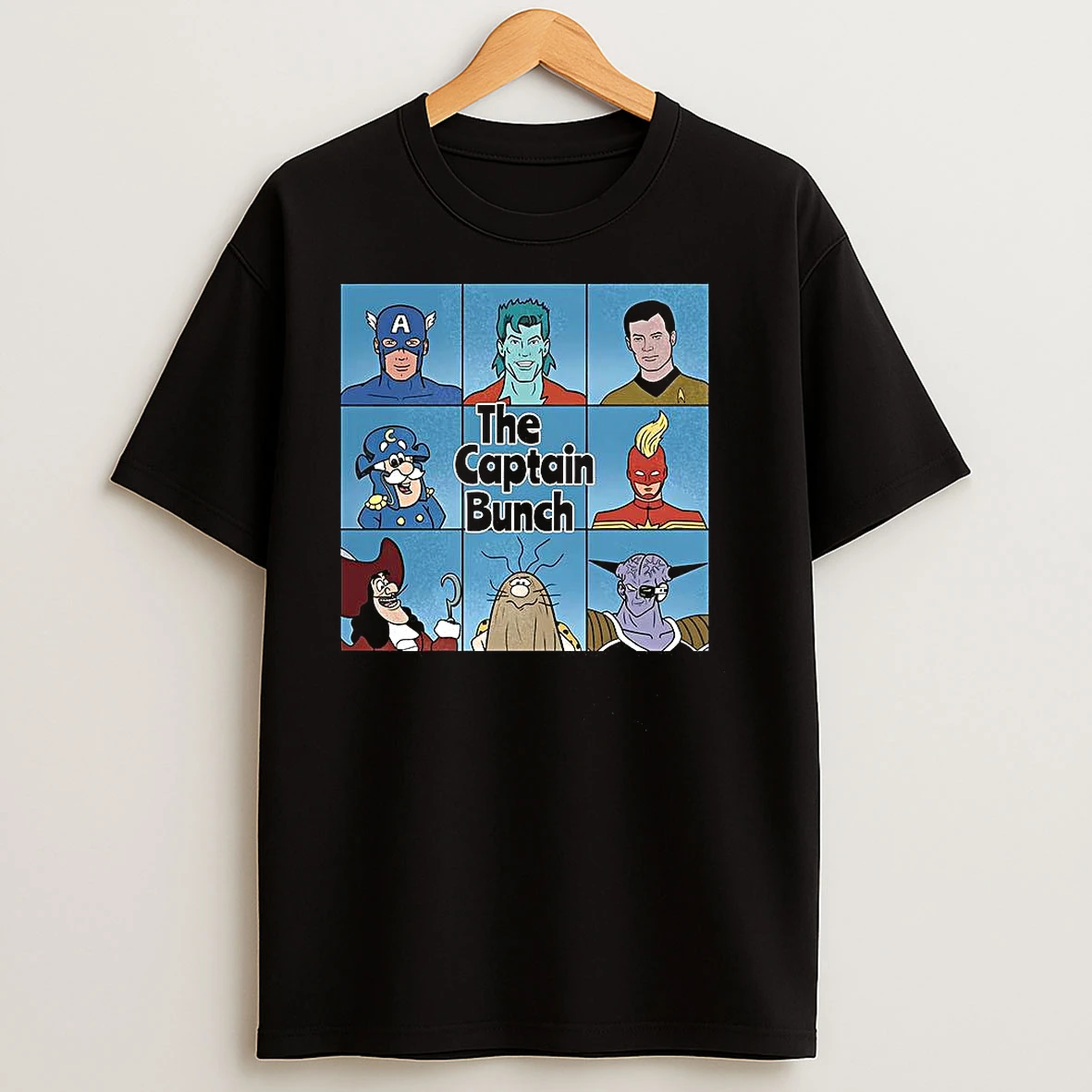 The Captain Bunch The Brady Bunch Cartoon T Shirts