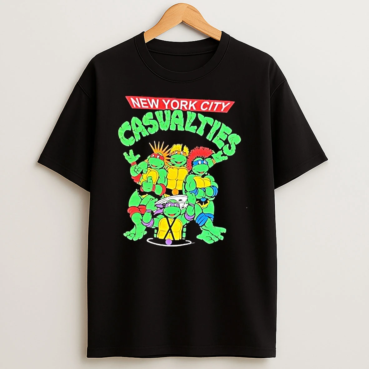 The Casualties Turtle Band Punk Rock Shirts