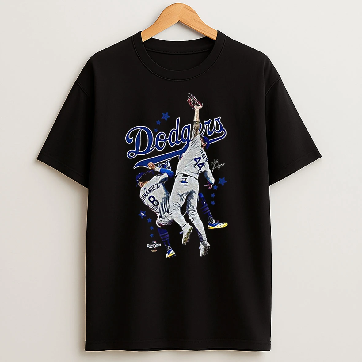 The Catch Dodgers Kike Kernadez Vs Andy Pages World Series T Shirts