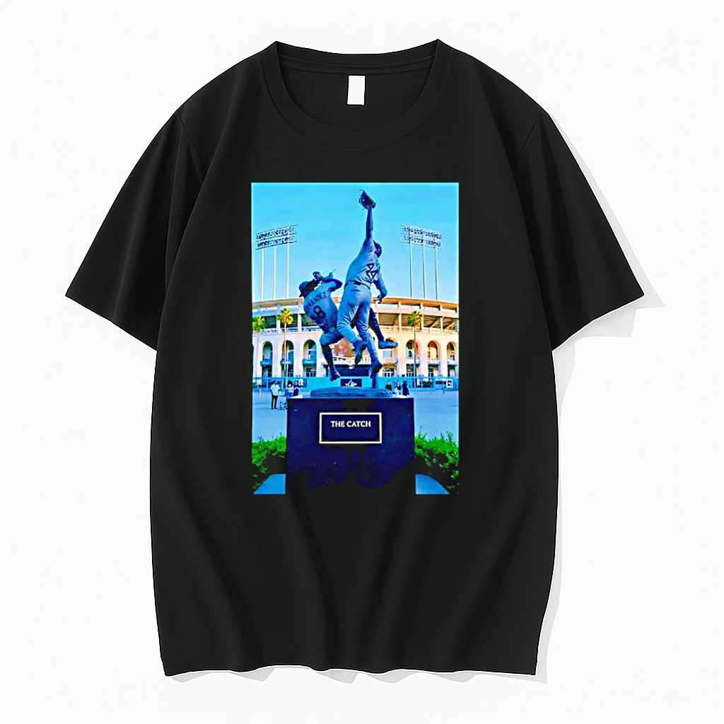 The Catch Dodgers World Series Hernandez And Pages Shirts