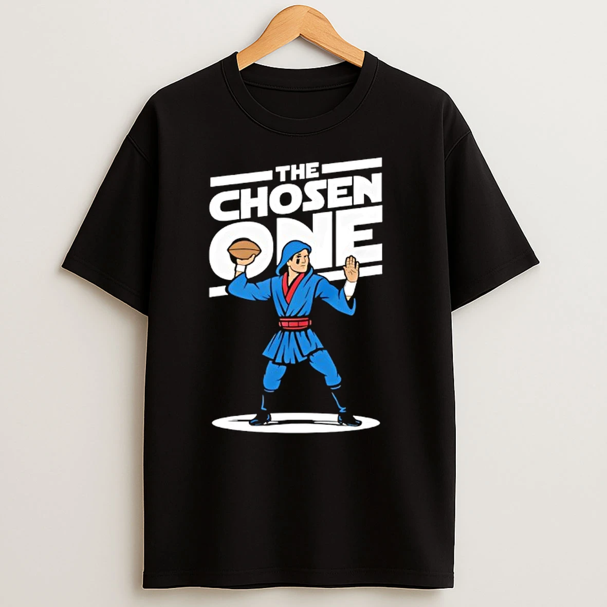 The Chosen One Throw The Football T Shirts