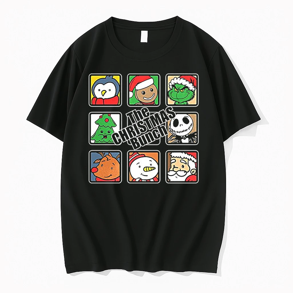 The Christmas Bunch Cartoon Characters Shirts