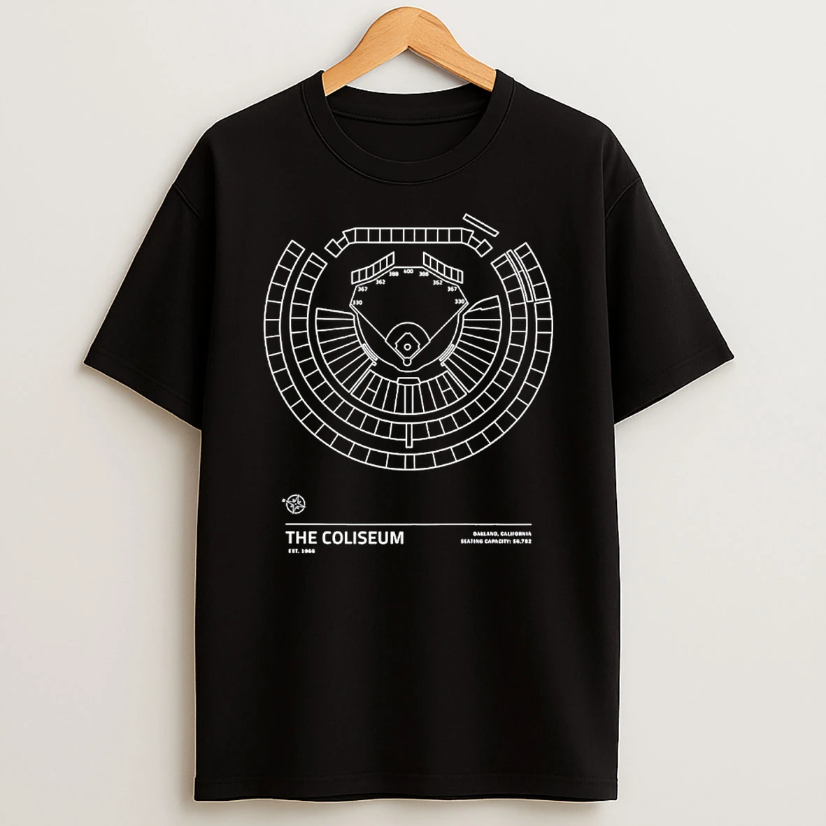 The Coliseum Stadium 1966 Oakland California Shirts