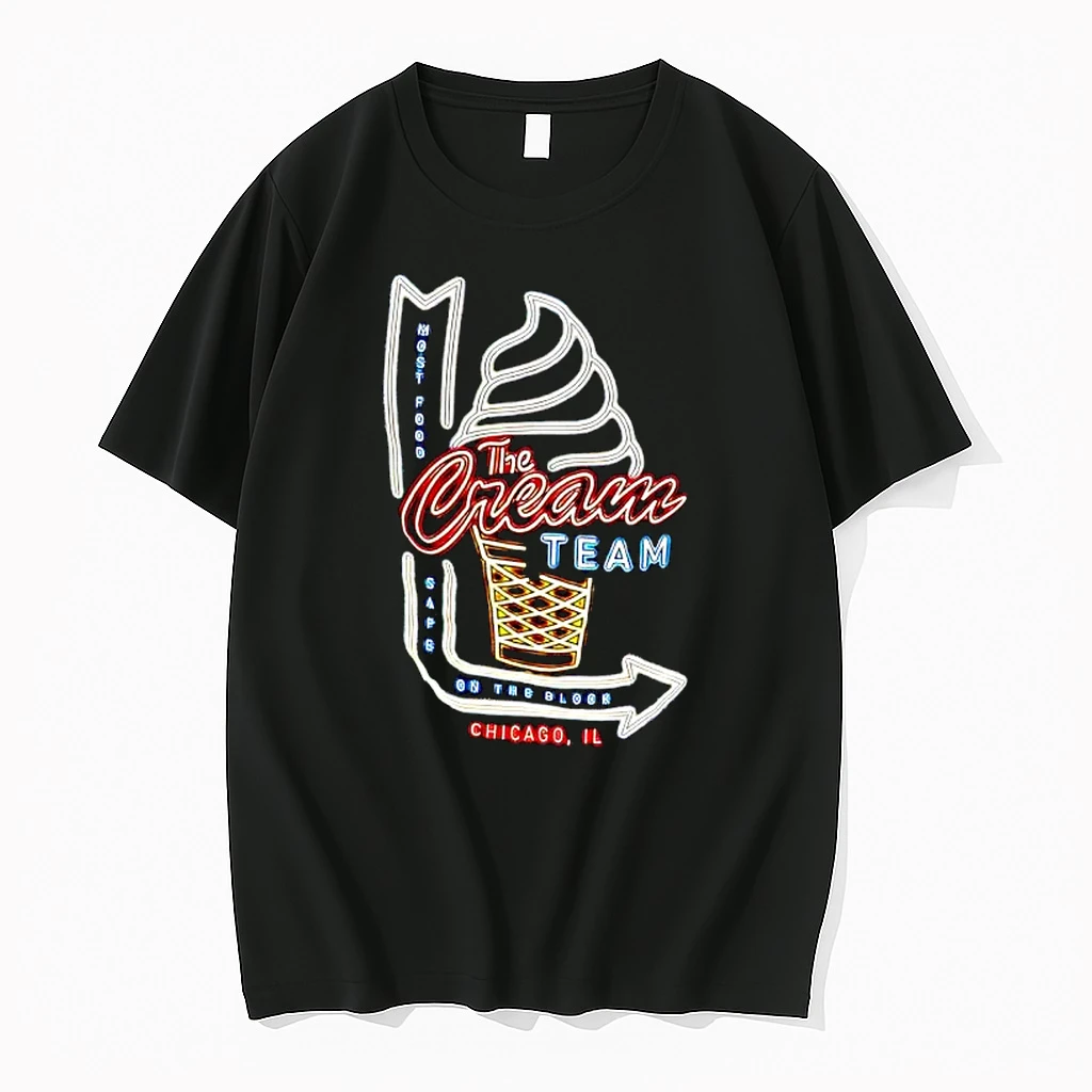 The Cream Team Neon Chicago Il Shirts