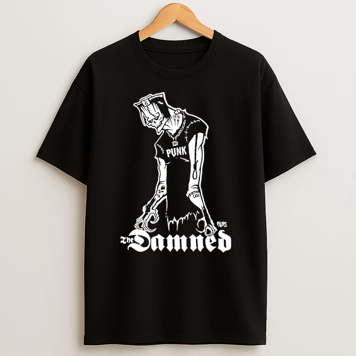 The Damned Stage Worn Punk Rock Style Shirts