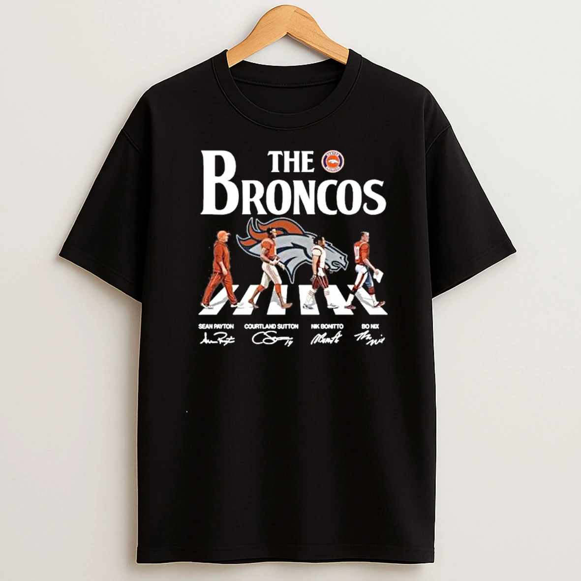 The Denver Broncos Abbey Road 2025 Shirts