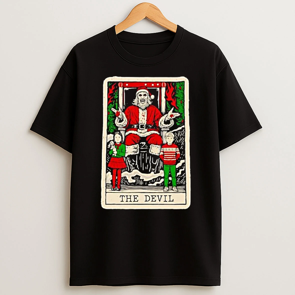 The Devil Santa Claus Christmas Shirts