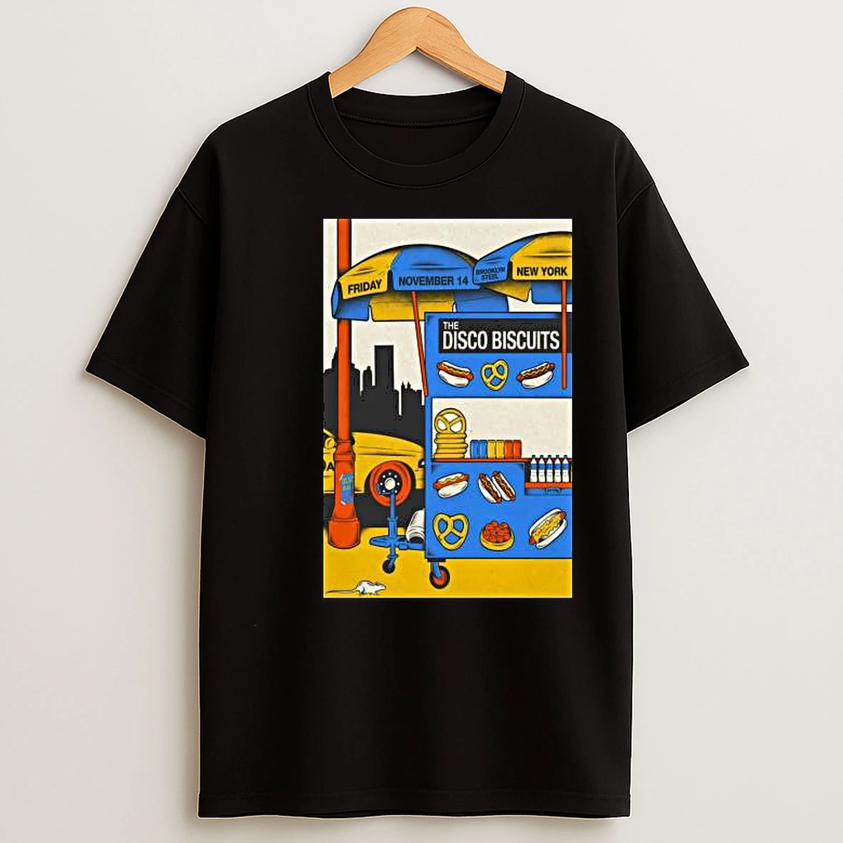 The Disco Biscuits Brooklyn Steel Brooklyn Ny Nov 14 2025 Circle Black T Shirts