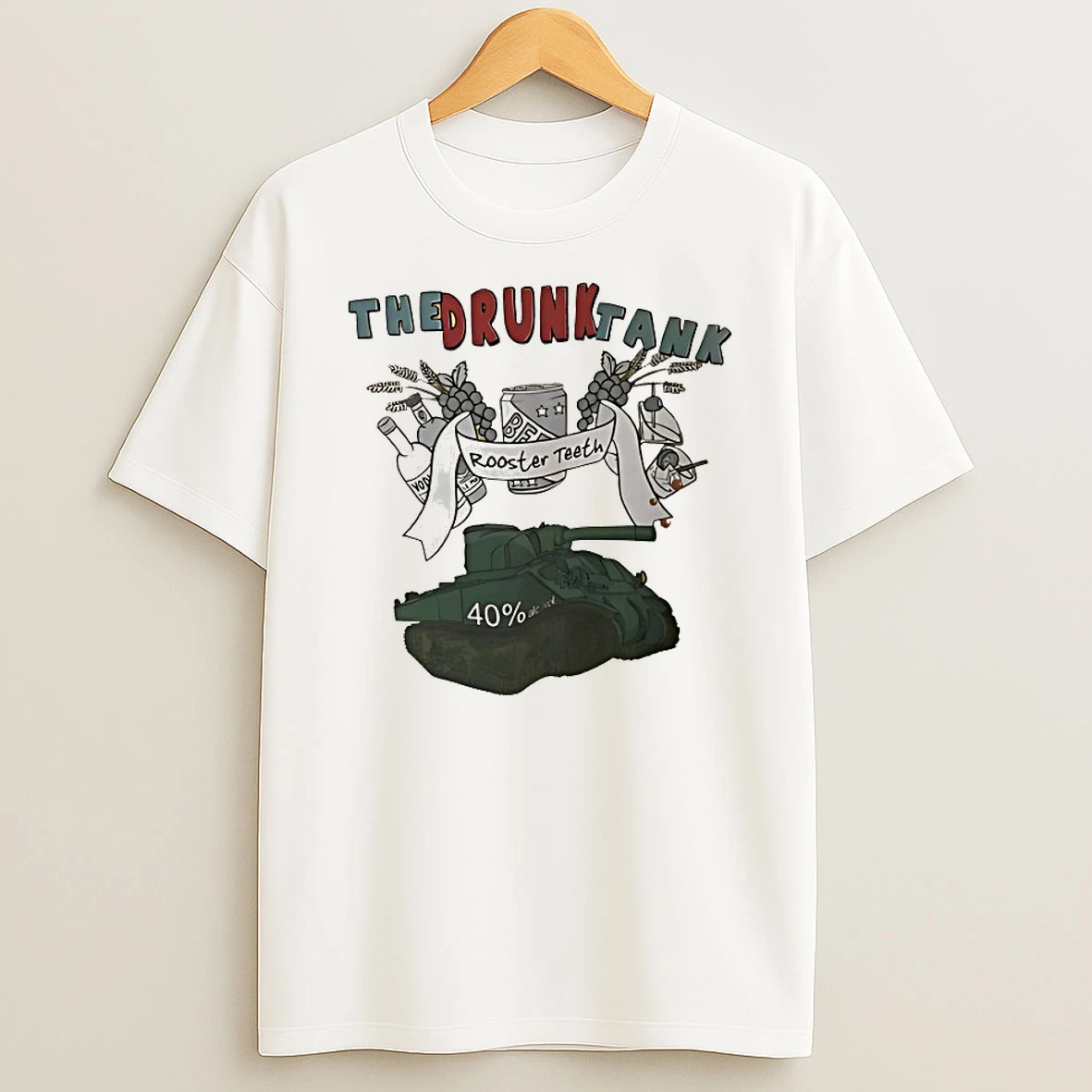 The Drunk Tank Rooster Teeth Shirts