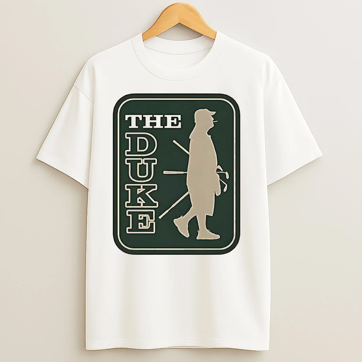 The Duke Logo Golf Lover T Shirts