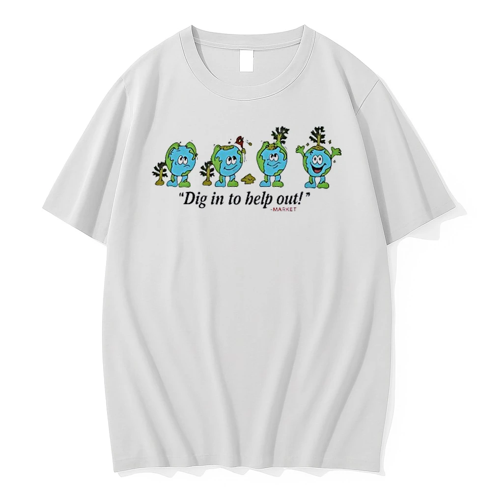 The Earth Dig In To Help Out Market Shirts