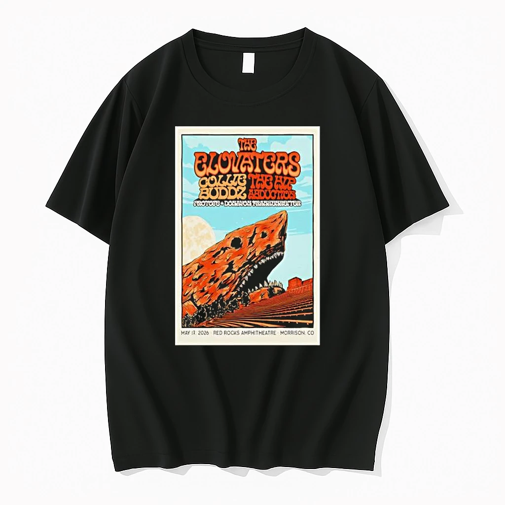 The Elovaters May 17 2026 Red Rocks Amphitheatre Morrison Shirts