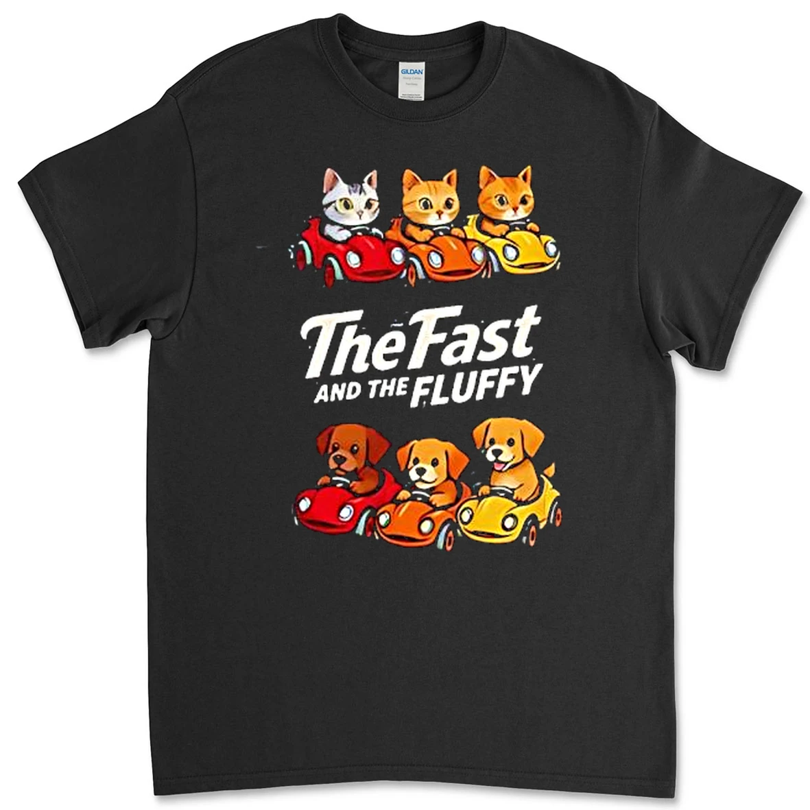 The Fast And The Fluffy Cartoon Premium Shirt Sweater