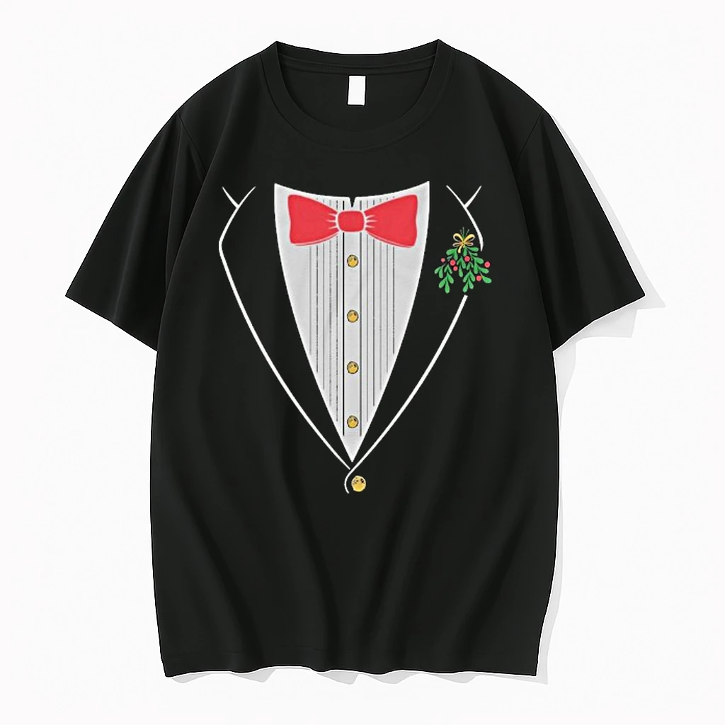 The Fat Electrician Christmas Tuxedo Shirts