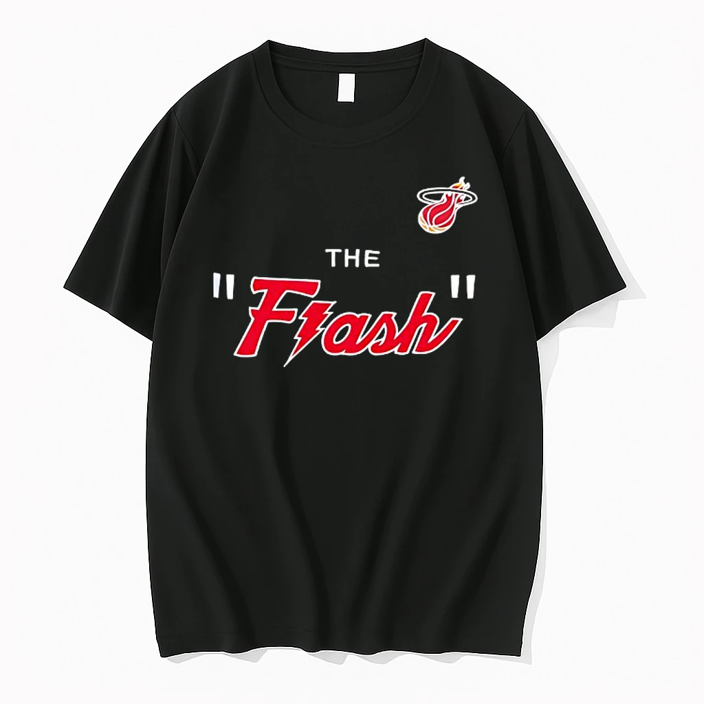 The Flash Dwyane Wade Miami Heat Basketball Shirts
