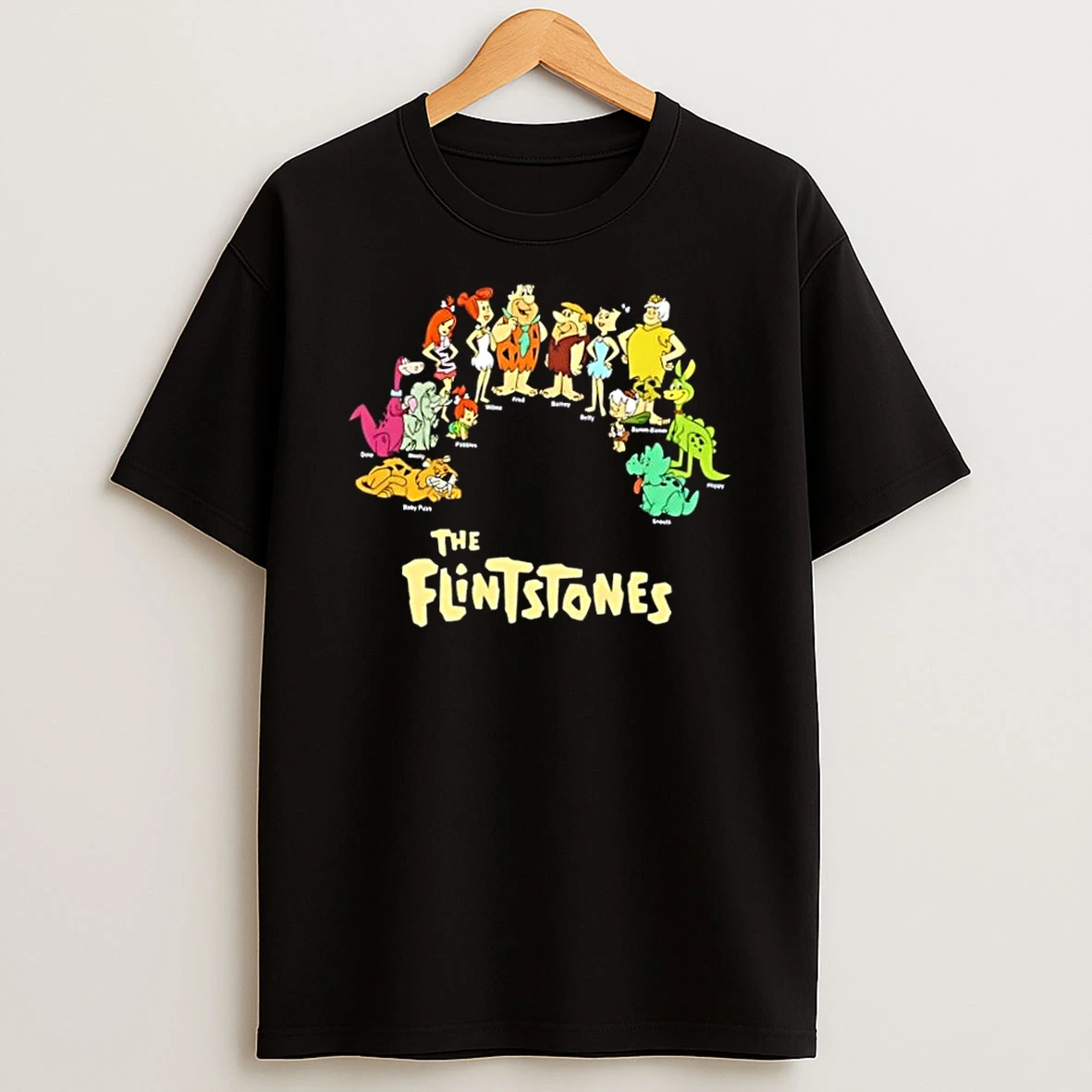 The Flintstones 1960 Fred Wilma Barney Betty Dino Shirts