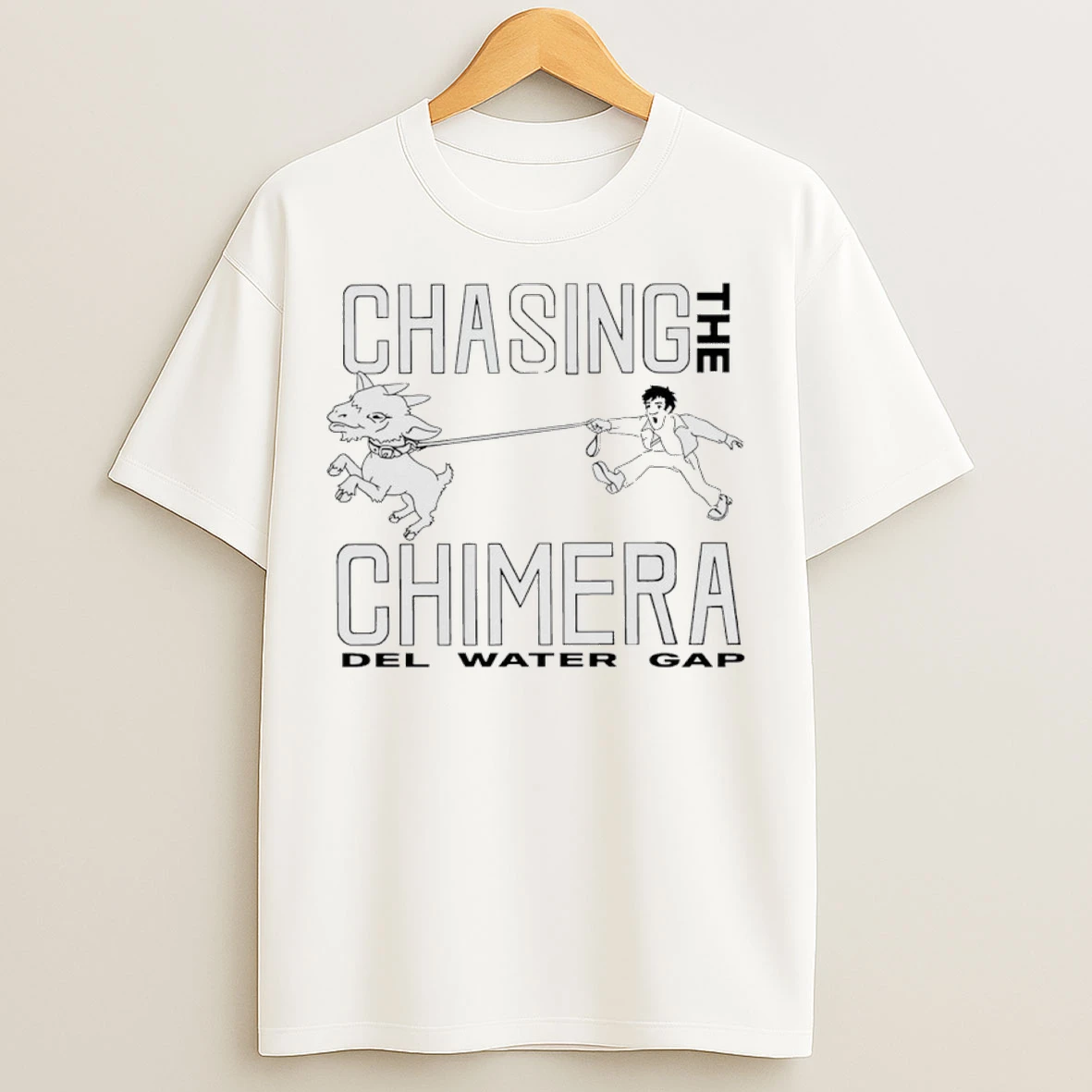 The Goat Chasing Chimerra T Shirts