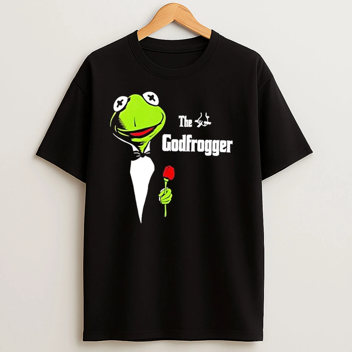 The Godfrogger Funny Frog Parody Tuxedo T Shirts