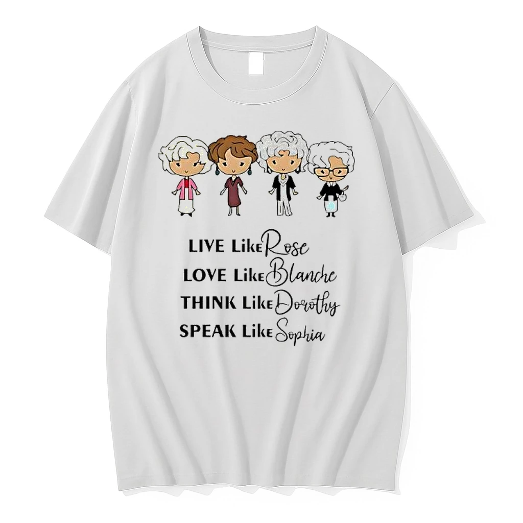 The Golden Girls Cartoon Trends Stylish Shirts
