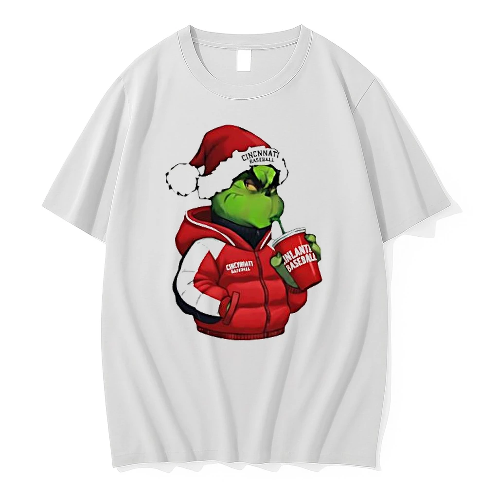 The Grinch Cincinnati Reds Baseball Trends Stylish Shirts