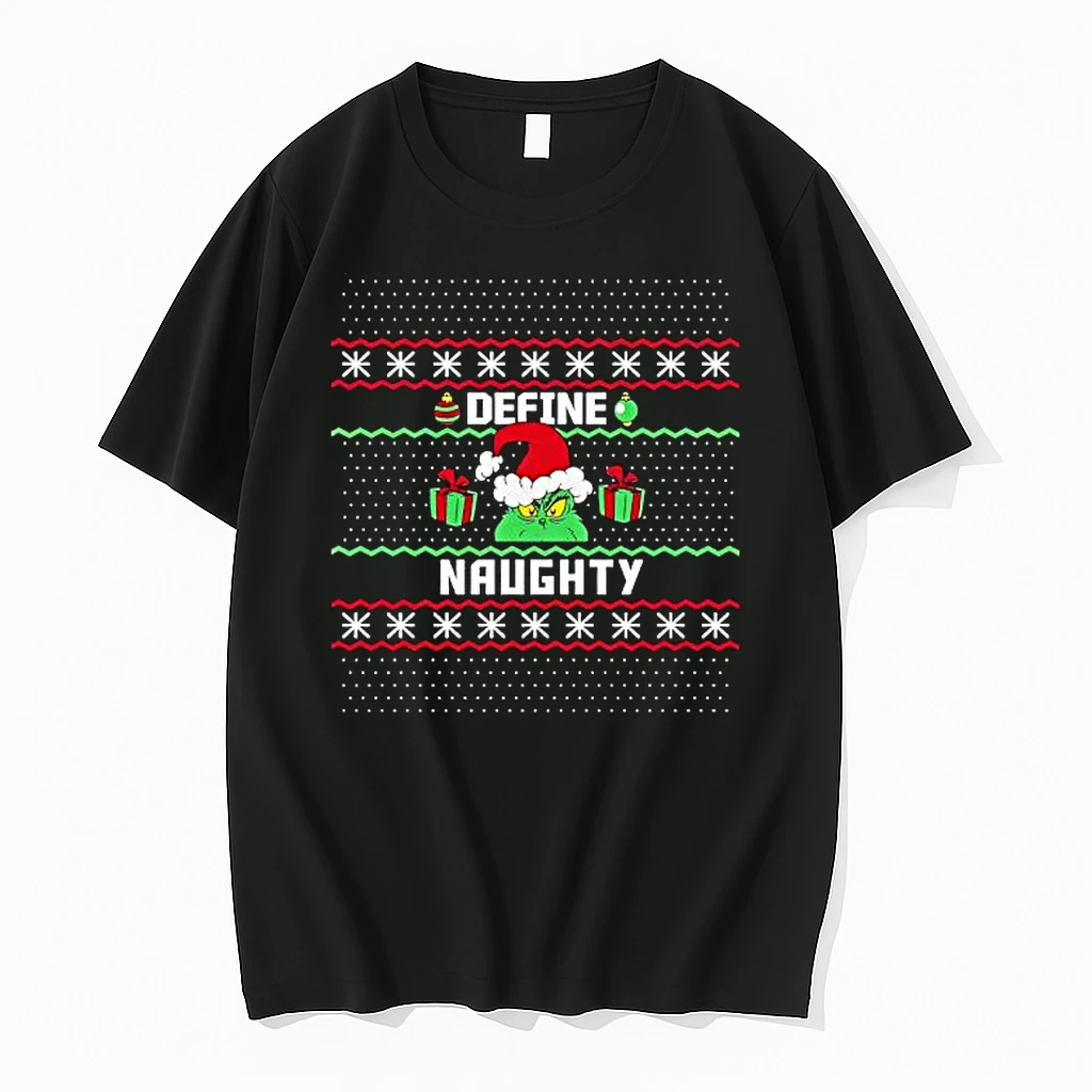 The Grinch Define Naughty Quote Shirts