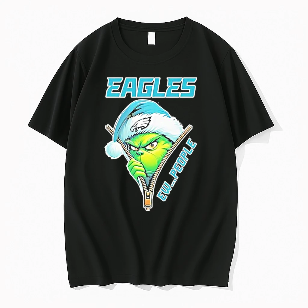 The Grinch Philadelphia Eagles Logo Ew People Shirts