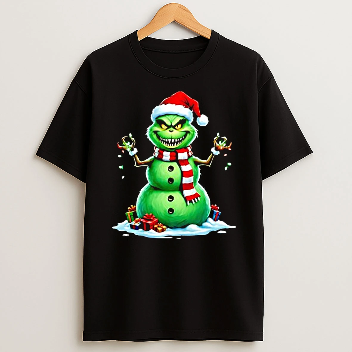 The Grinch Snowman Trends Stylish Shirts