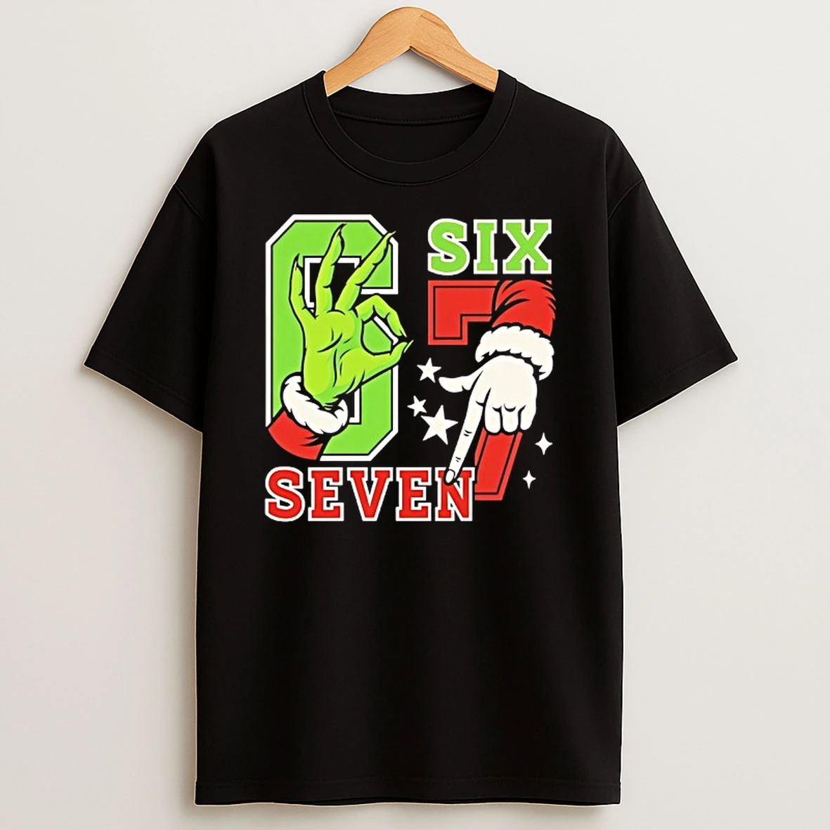 The Grinch X Santa Claus 67 Six Seven Christmas Shirts