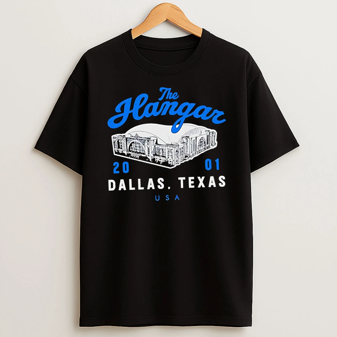 The Hangar Dallas Texas Basketball Vintage Shirts
