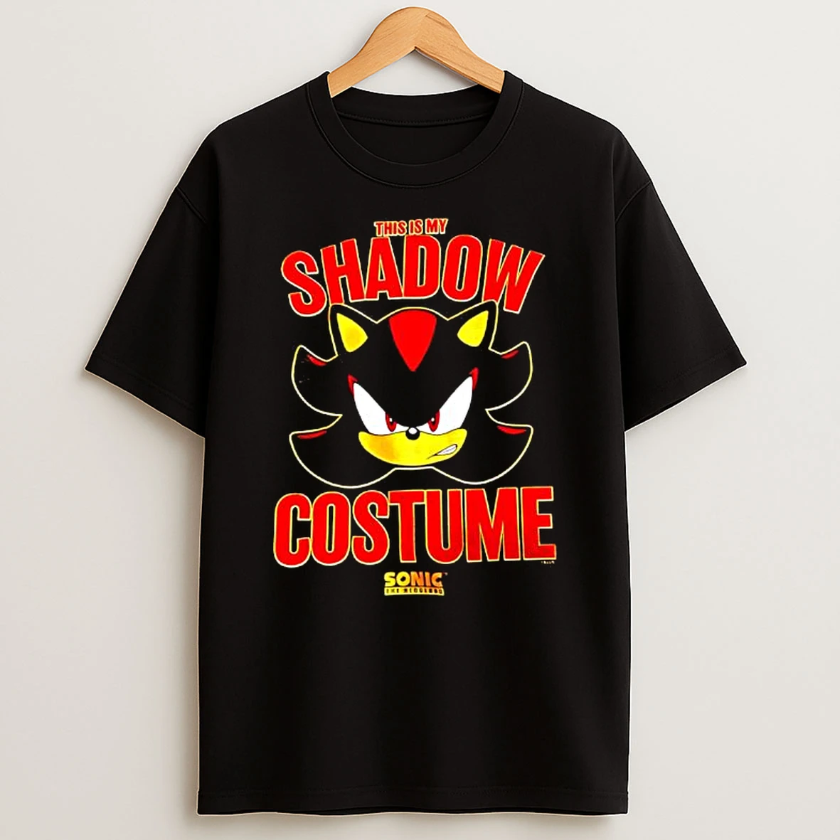 The Hedgehog Halloween This Is My Shadow Costume Shirts
