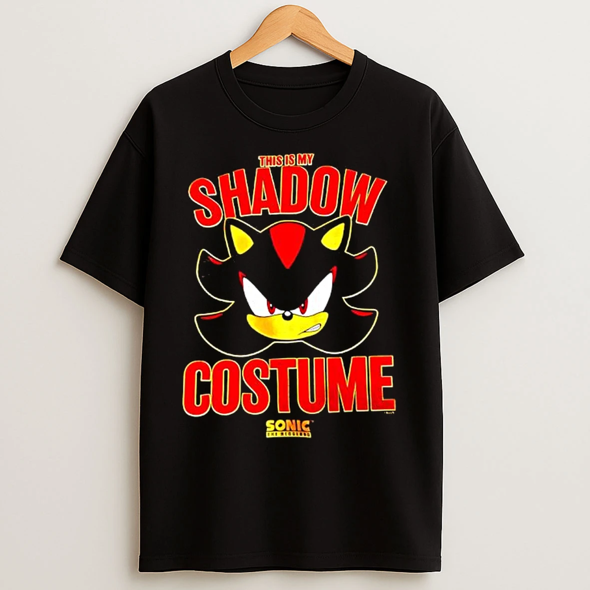 The Hedgehog Halloween This Is My Shadow Costume T Shirts