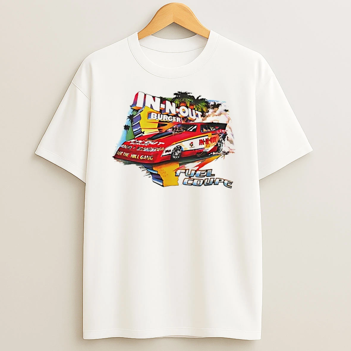 The Hill Gang In N Out Burger Fuel Coupe Vintage Shirts