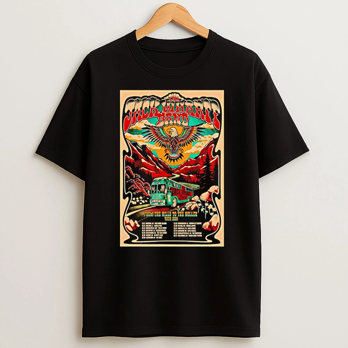 The Jack Wharff Band 2026 From The Hills To The Holler Tour Shirts