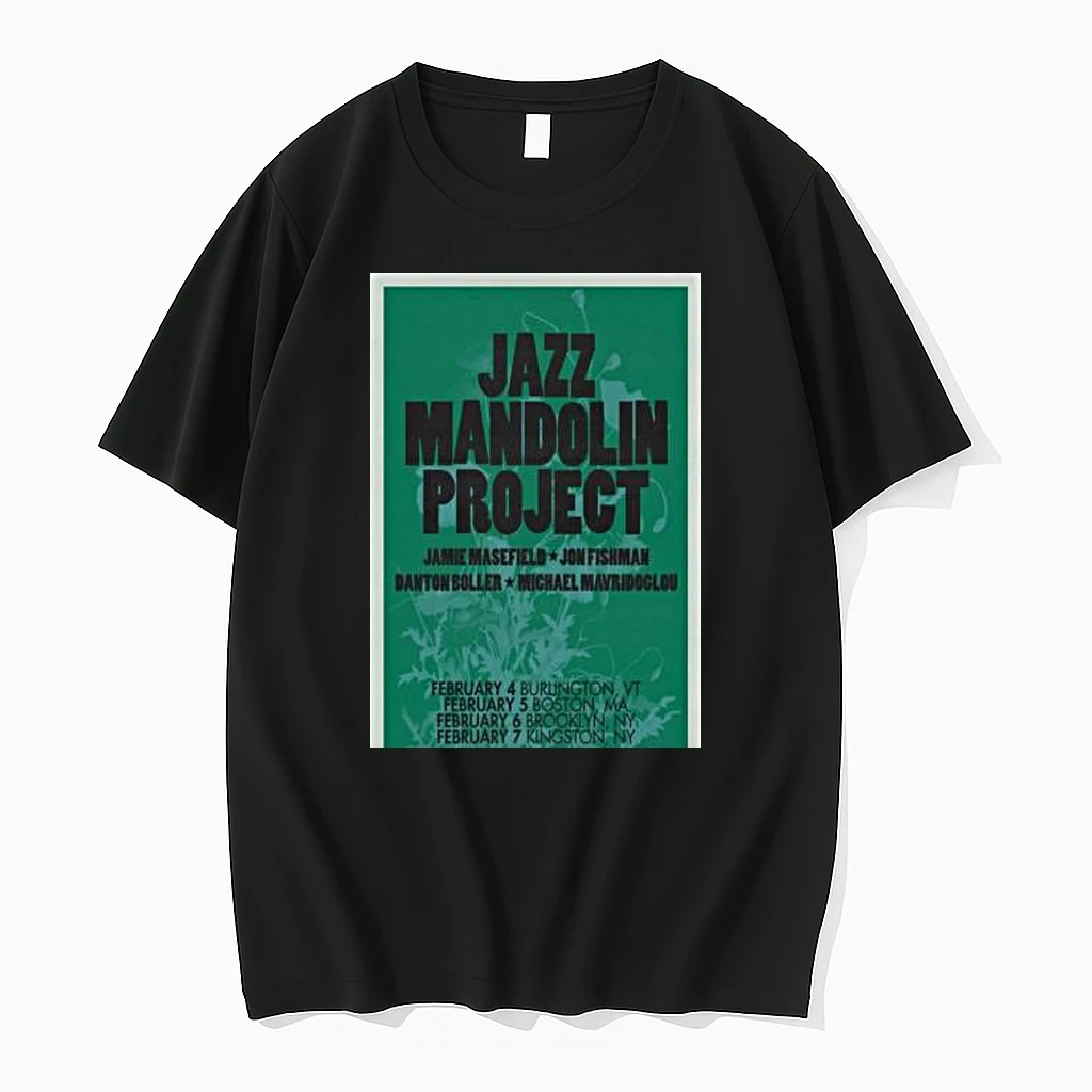 The Jazz Mandolin Project Tour February 2026 Shirts