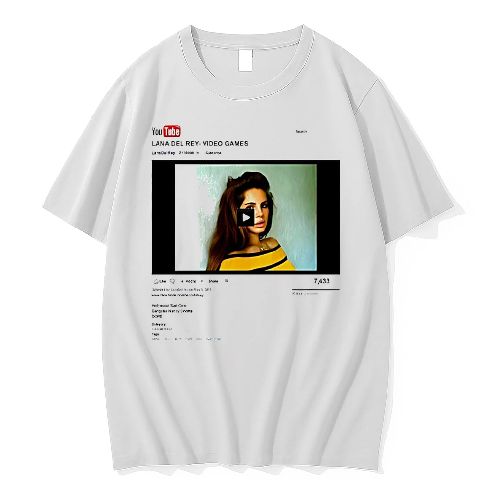The Lana Del Rey Video Games Youtube Shirts