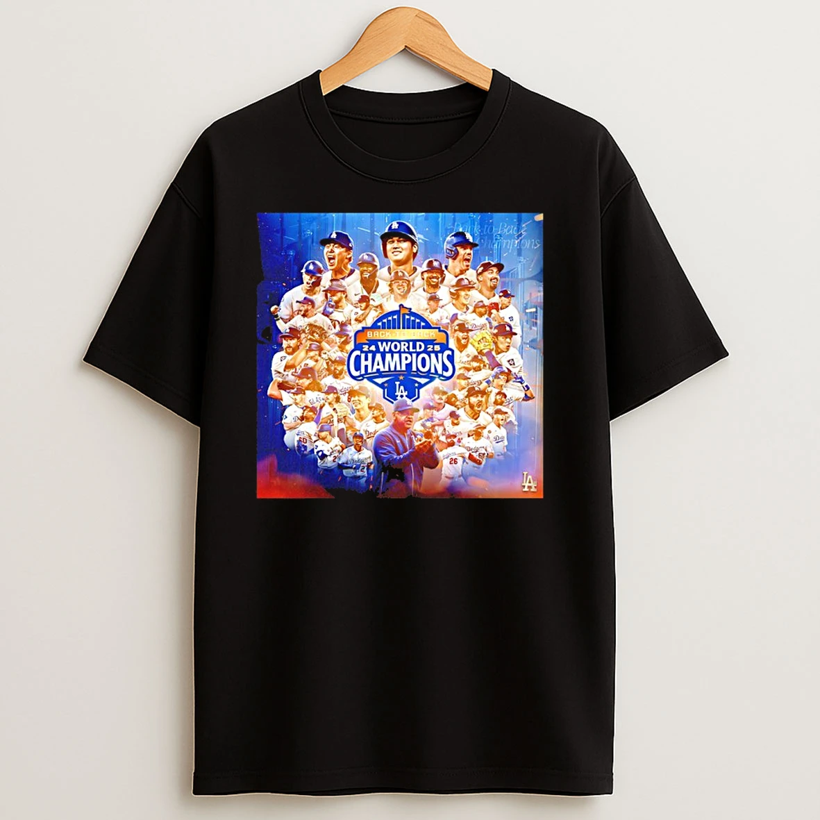 The Los Angeles Dodgers Are 2025 Back To Back World Series Champions T Shirts